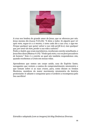 Dinâmicas Missionárias - Dinâmicas e quebra-gelos para promover a visão missionária em sua igreja, grupo e família — page 88