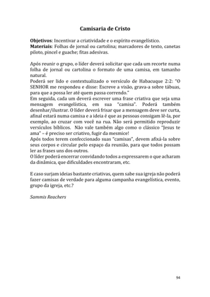 Dinâmicas Missionárias - Dinâmicas e quebra-gelos para promover a visão missionária em sua igreja, grupo e família — page 94