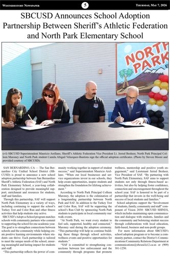 Thursday, May 7, 2026 | Vol 40 No 8 — page 5