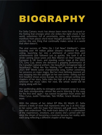 Sofia Camara Bio — page 3