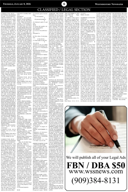 WSSNews | Volume 39 No. 42 — page 6