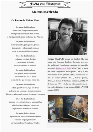 Revista Amplitude n.4 - Revista Cristã de Literatura e Artes — page 12