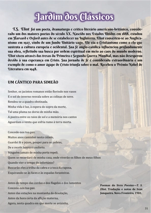 Revista Amplitude n.4 - Revista Cristã de Literatura e Artes — page 31