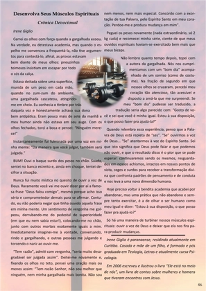 Revista Amplitude n.4 - Revista Cristã de Literatura e Artes — page 46