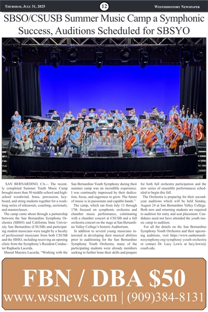 WSSNEWS | Volume 39 No. 18 — page 12