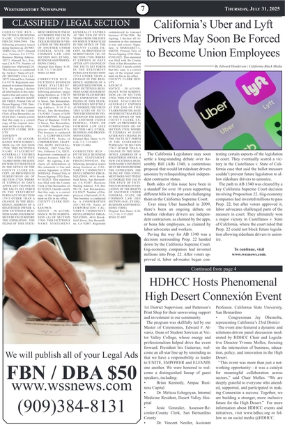 WSSNEWS | Volume 39 No. 18 — page 7