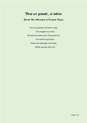 Pequeno Compêndio de Poemas Luminosos - Os Melhores Poemas Motivacionais — page 18