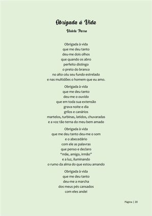 Pequeno Compêndio de Poemas Luminosos - Os Melhores Poemas Motivacionais — page 20