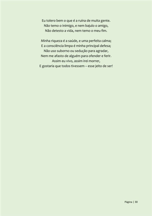 Pequeno Compêndio de Poemas Luminosos - Os Melhores Poemas Motivacionais — page 30