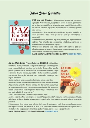 Pequeno Compêndio de Poemas Luminosos - Os Melhores Poemas Motivacionais — page 35
