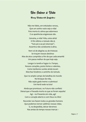 Pequeno Compêndio de Poemas Luminosos - Os Melhores Poemas Motivacionais — page 7
