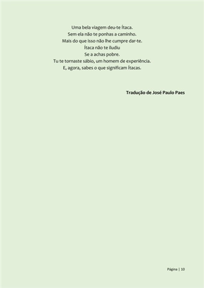 Pequeno Compêndio de Poemas Luminosos - Os Melhores Poemas Motivacionais — page 10