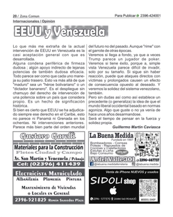 Revista Zona Comun 117 Diciembre 2025 — page 20