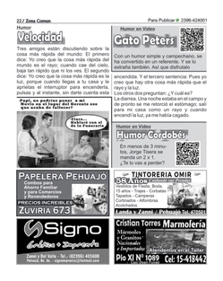 Revista Zona Comun 117 Diciembre 2025 — page 22
