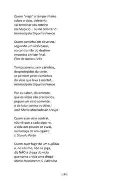 A Cadeia Alcoólica - Frases, poemas e reflexões sobre o alcoolismo — page 114