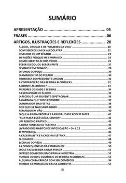A Cadeia Alcoólica - Frases, poemas e reflexões sobre o alcoolismo — page 3