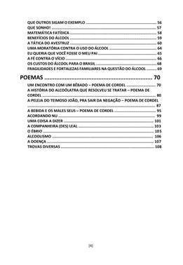 A Cadeia Alcoólica - Frases, poemas e reflexões sobre o alcoolismo — page 4