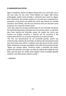 A Cadeia Alcoólica - Frases, poemas e reflexões sobre o alcoolismo — page 38