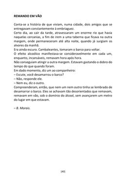A Cadeia Alcoólica - Frases, poemas e reflexões sobre o alcoolismo — page 40