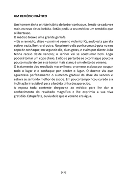 A Cadeia Alcoólica - Frases, poemas e reflexões sobre o alcoolismo — page 43