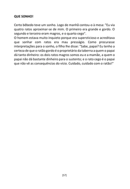 A Cadeia Alcoólica - Frases, poemas e reflexões sobre o alcoolismo — page 57