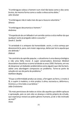 A Cadeia Alcoólica - Frases, poemas e reflexões sobre o alcoolismo — page 7
