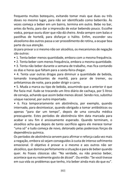A Cadeia Alcoólica - Frases, poemas e reflexões sobre o alcoolismo — page 62