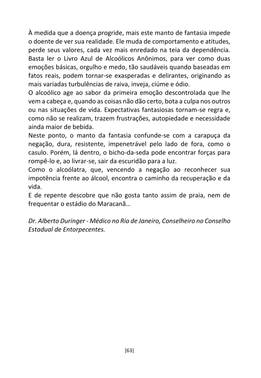 A Cadeia Alcoólica - Frases, poemas e reflexões sobre o alcoolismo — page 63
