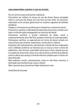 A Cadeia Alcoólica - Frases, poemas e reflexões sobre o alcoolismo — page 64