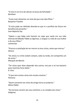 A Cadeia Alcoólica - Frases, poemas e reflexões sobre o alcoolismo — page 8