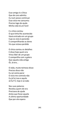 A Cadeia Alcoólica - Frases, poemas e reflexões sobre o alcoolismo — page 88