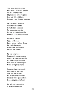 A Cadeia Alcoólica - Frases, poemas e reflexões sobre o alcoolismo — page 89