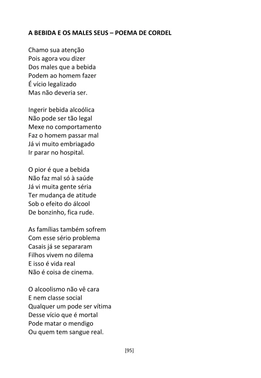 A Cadeia Alcoólica - Frases, poemas e reflexões sobre o alcoolismo — page 95