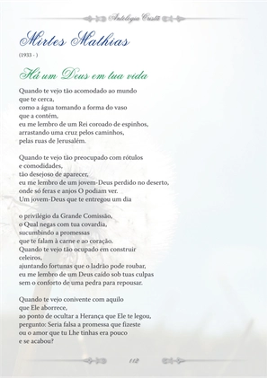 Antologia de Poesia Cristã em Língua Portuguesa — page 112