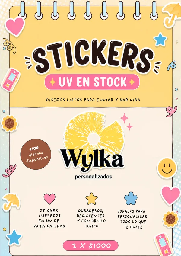 Wylka Stickers en stock