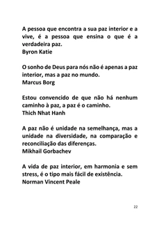 PAZ em 200 Citações — page 22