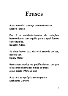 PAZ em 200 Citações — page 5