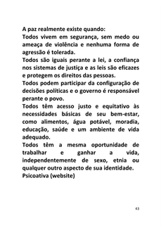 PAZ em 200 Citações — page 43