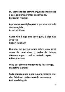 PAZ em 200 Citações — page 44