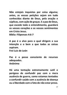 PAZ em 200 Citações — page 47