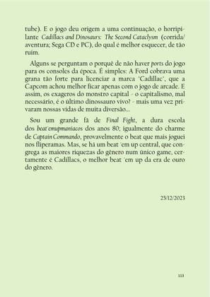 FLIPERAMIGOS - Resenhas e Crônicas Retrogamers — page 113