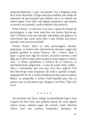 FLIPERAMIGOS - Resenhas e Crônicas Retrogamers — page 139