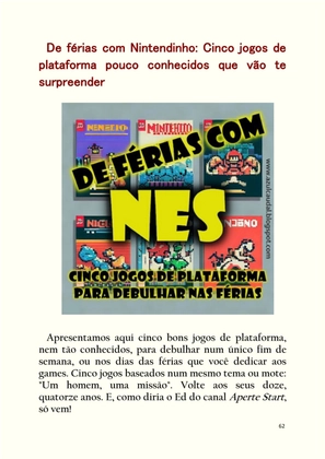 FLIPERAMIGOS - Resenhas e Crônicas Retrogamers — page 62