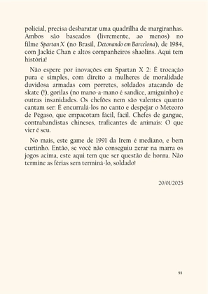 FLIPERAMIGOS - Resenhas e Crônicas Retrogamers — page 93