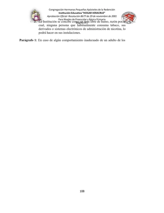 MANUAL DE CONVIVENCIA IEHV AÑO 2025 — page 108