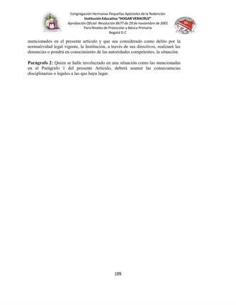 MANUAL DE CONVIVENCIA IEHV AÑO 2025 — page 109