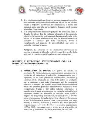 MANUAL DE CONVIVENCIA IEHV AÑO 2025 — page 113