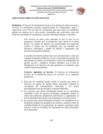 MANUAL DE CONVIVENCIA IEHV AÑO 2025 — page 121