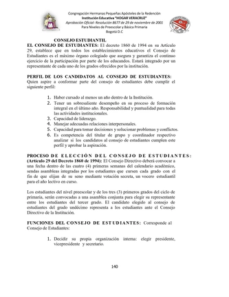 MANUAL DE CONVIVENCIA IEHV AÑO 2025 — page 140