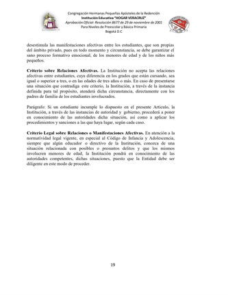 MANUAL DE CONVIVENCIA IEHV AÑO 2025 — page 19